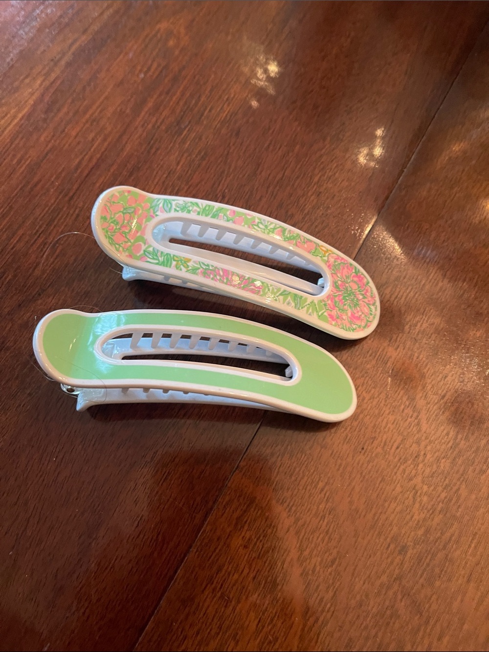 Lily Pulitzer hair clips
